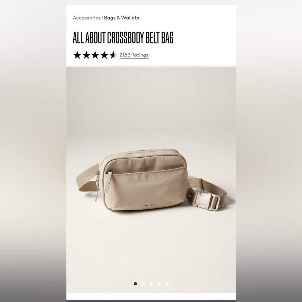 ALL ABOUT CROSSBODY BELT BAG ATHLETA